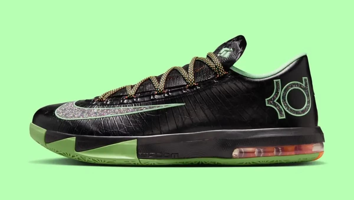 Giày bóng rổ Nike KD 6 “Night Vision” trở lại sau hơn một thập kỷ Giày bóng rổ Nike KD 6 “Night Vision” trở lại sau hơn một thập kỷ