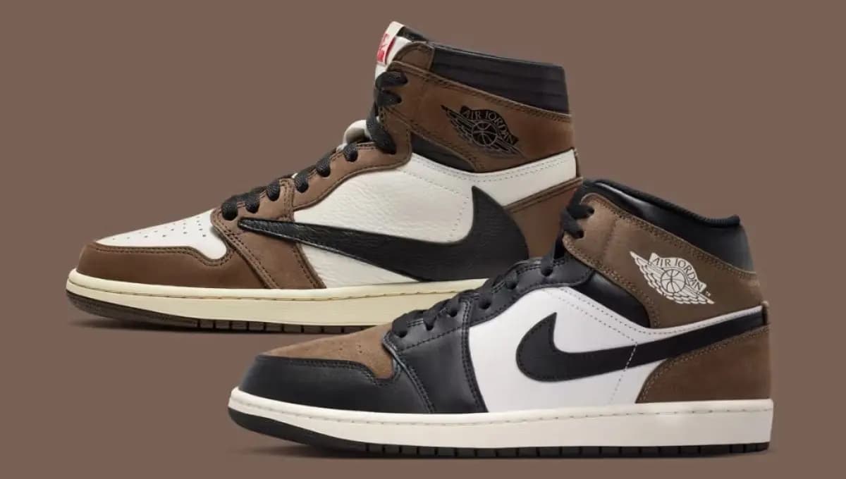 Jordan 1 Mid “Palomino” mang đậm dấu ấn Travis Scott Jordan 1 Mid “Palomino” mang đậm dấu ấn Travis Scott