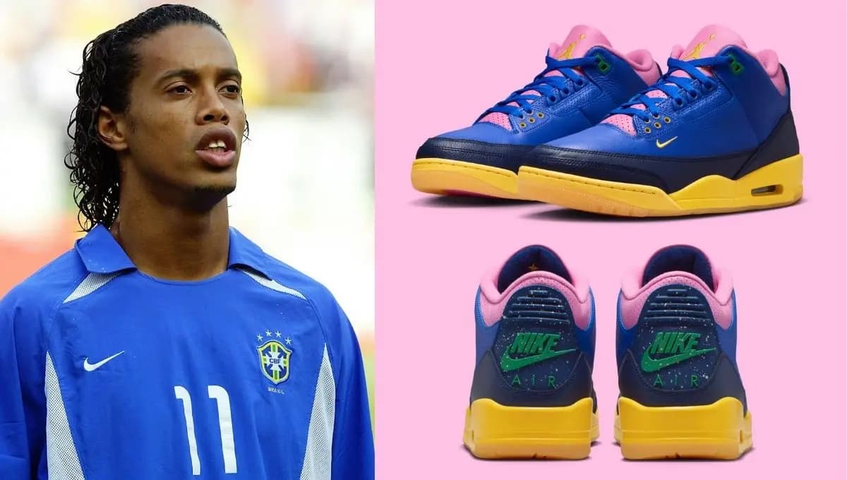 Jordan 3 “Brazil” vừa xuất hiện với phối màu đậm chất Selecao Jordan 3 “Brazil” vừa xuất hiện với phối màu đậm chất Selecao