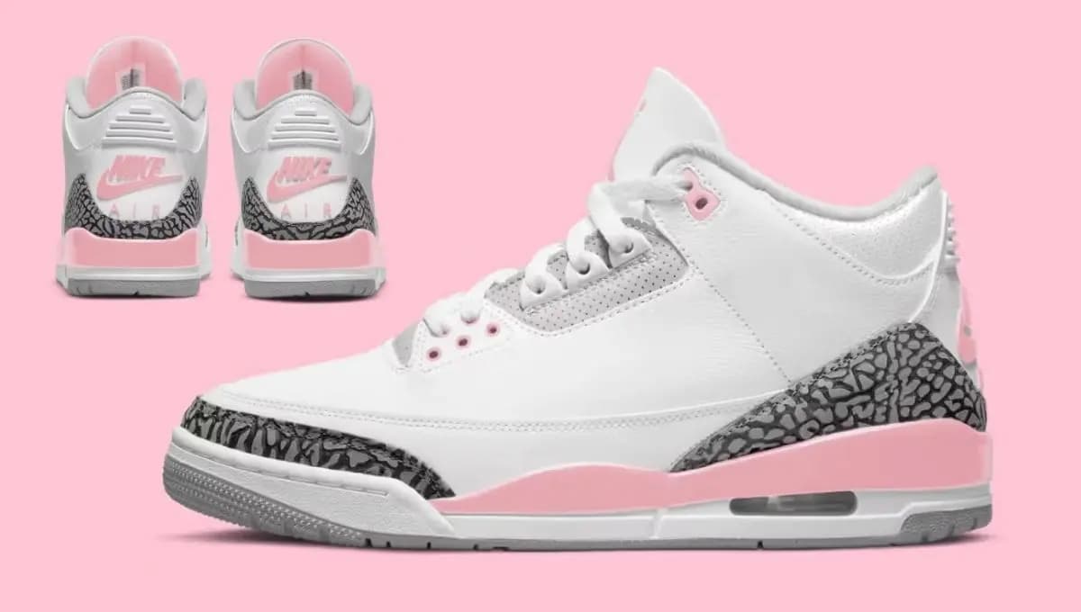 Jordan 3 “Neo Pink” xuất hiện với phối màu hồng mới dành cho nữ Jordan 3 “Neo Pink” xuất hiện với phối màu hồng mới dành cho nữ