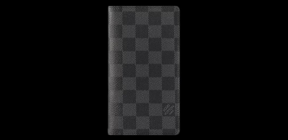 Ví Louis Vuitton Damier Graphite Leather 'Black' R20975 Ví Louis Vuitton Damier Graphite Leather 'Black' R20975