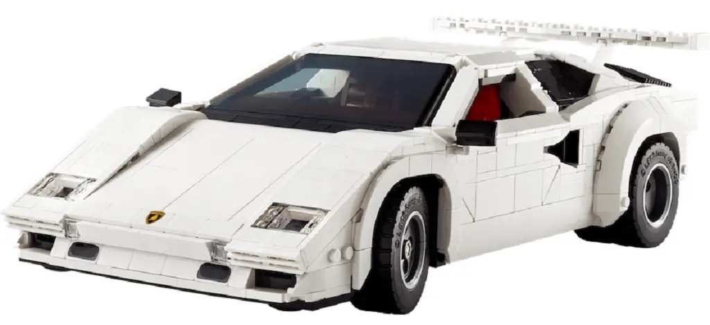 Mô Hình Lego Lamborghini Countach 5000 Quattrovalvole 'White' 10337 Mô Hình Lego Lamborghini Countach 5000 Quattrovalvole 'White' 10337