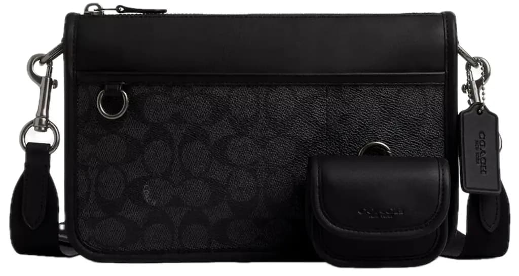 Túi Coach Heritage Convertible Crossbody 'Black' CW373-QBMI5 Túi Coach Heritage Convertible Crossbody 'Black' CW373-QBMI5