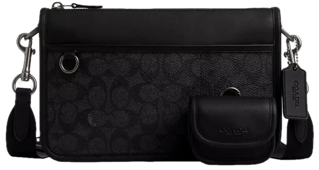 Túi Coach Heritage Convertible Crossbody 'Black' CW373-QBMI5 Túi Coach Heritage Convertible Crossbody 'Black' CW373-QBMI5