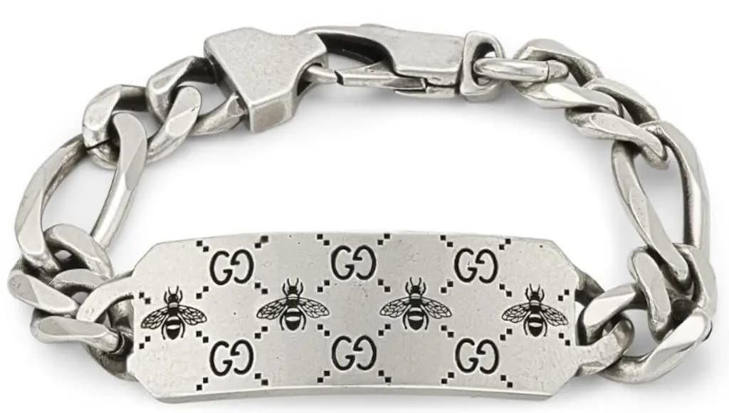 Vòng Tay Gucci Bracelet With Bee 'Silver' 728264-J8400-0728 Vòng Tay Gucci Bracelet With Bee 'Silver' 728264-J8400-0728