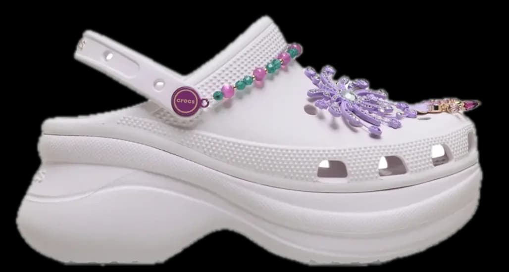 Dép Crocs Bae Blazing Summer 'Grape Ice' 214114-5DK Dép Crocs Bae Blazing Summer 'Grape Ice' 214114-5DK