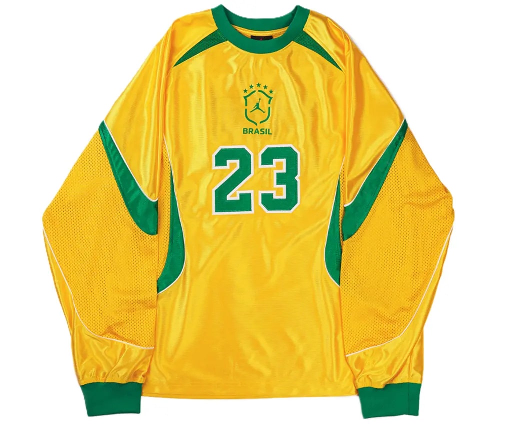 Áo Nike Jordan Brazil Goalie Top 'Lucky Green' IF3900-741 — kich-thuoc: S Áo Nike Jordan Brazil Goalie Top 'Lucky Green' IF3900-741 — kich-thuoc: S