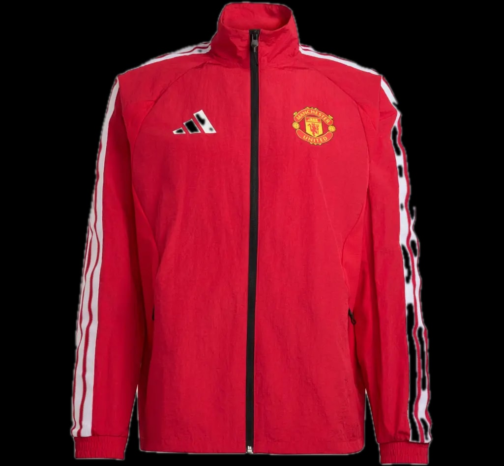 Áo Adidas Manchester United Home Anthem Jacket KV6731 — kich-thuoc: L Áo Adidas Manchester United Home Anthem Jacket KV6731 — kich-thuoc: L
