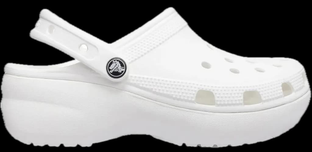 Dép Crocs Classic Platform Clog 'White' 206750-100 Dép Crocs Classic Platform Clog 'White' 206750-100