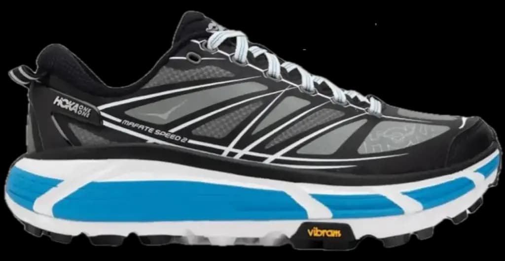 Giày Hoka One One Mafate Speed 2 'Black Blue' 1126851-BWHT Giày Hoka One One Mafate Speed 2 'Black Blue' 1126851-BWHT