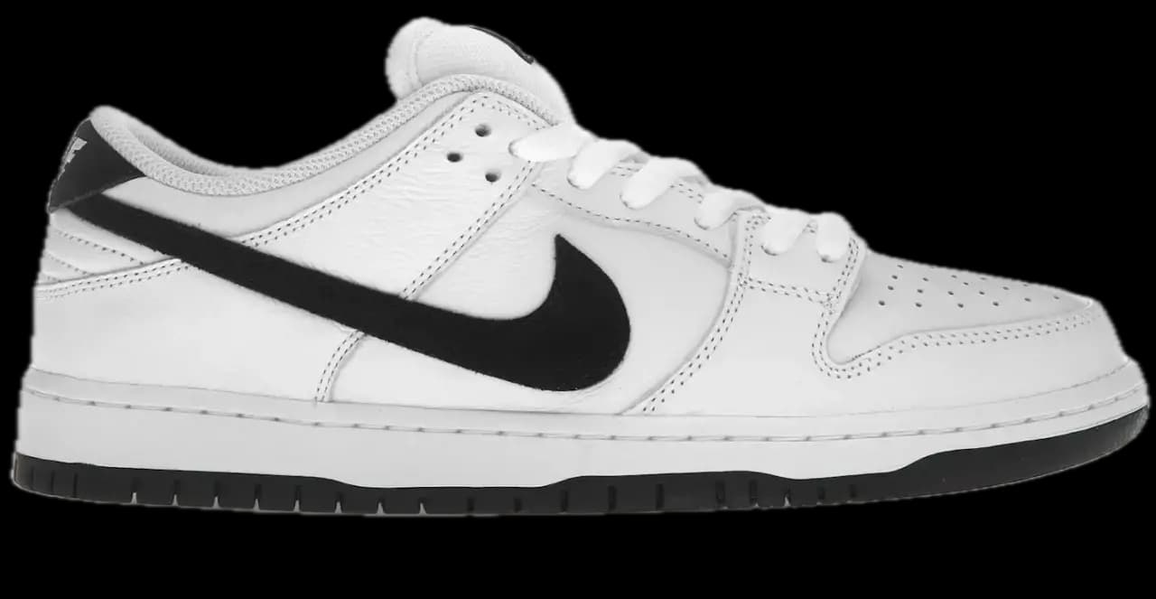 Giày Nike SB Dunk Low 'White Black' HF3704-100 Giày Nike SB Dunk Low 'White Black' HF3704-100