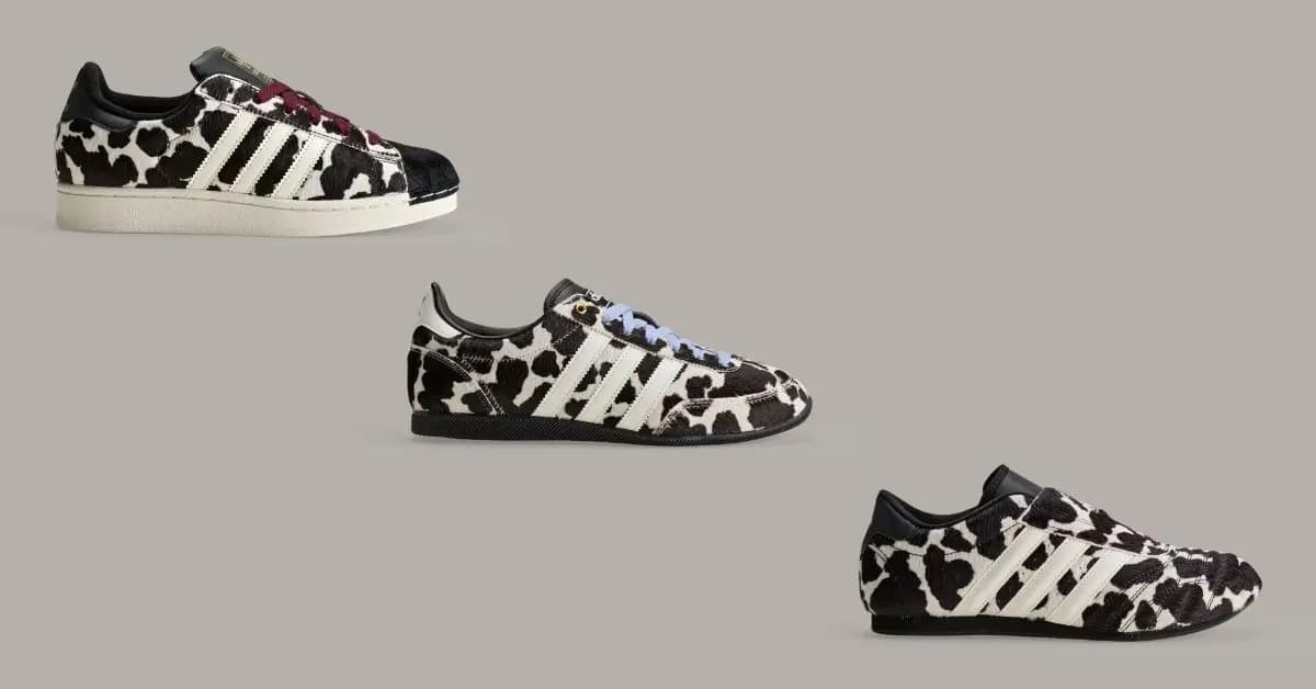 adidas Superstar xuất hiện trong bộ sưu tập Cow Print mới adidas Superstar xuất hiện trong bộ sưu tập Cow Print mới