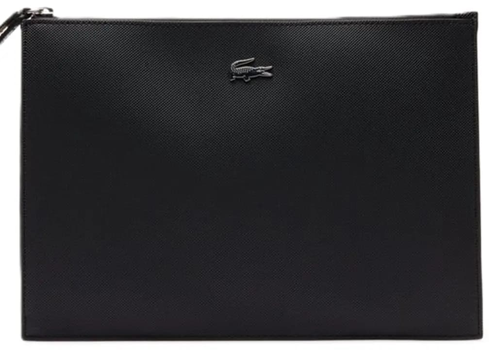 Túi Lacoste Anna Canvas Clutch ‘Black’ NF2791AA-A91 Túi Lacoste Anna Canvas Clutch ‘Black’ NF2791AA-A91