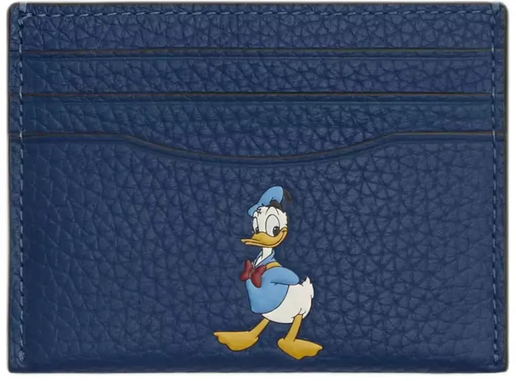Ví Coach Disney Donald Card Holder 'Navy' CR375-DEB Ví Coach Disney Donald Card Holder 'Navy' CR375-DEB