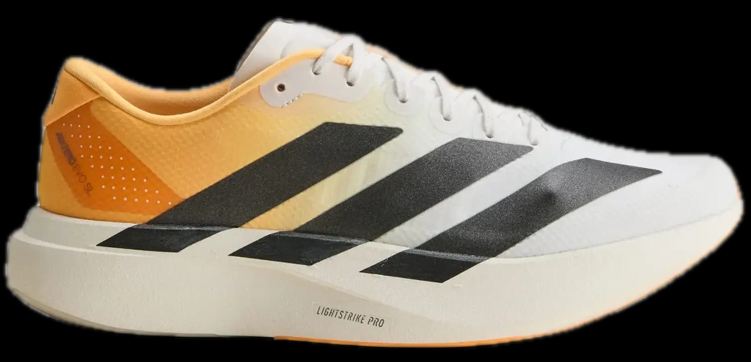 Giày Adidas Adizero Evo SL 'White Lucid Tangerine' KJ2521 Giày Adidas Adizero Evo SL 'White Lucid Tangerine' KJ2521