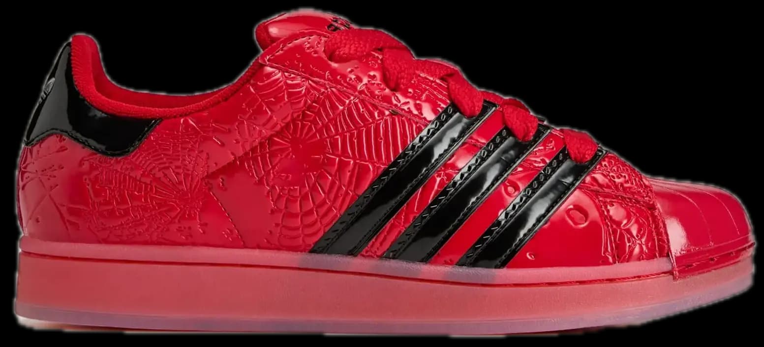 Giày Adidas Superstar 'Sp5der Red Black' KJ7005 Giày Adidas Superstar 'Sp5der Red Black' KJ7005