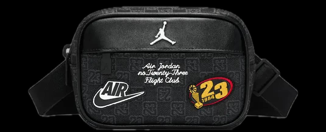 Túi Nike Air Jordan Bolsa Monogram 'Negro' IQ5729-010 Túi Nike Air Jordan Bolsa Monogram 'Negro' IQ5729-010
