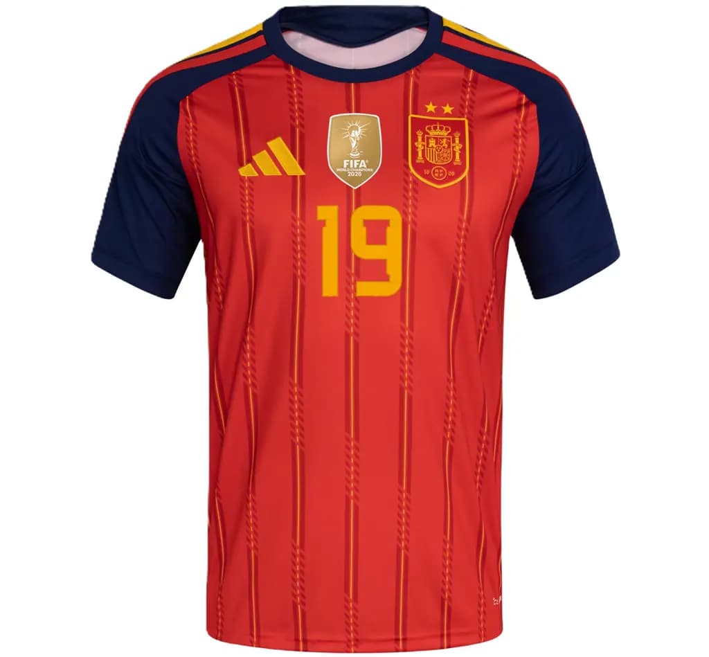 Áo Adidas Spain 26 Lamine Yamal Home Winner Jersey LI1311 Áo Adidas Spain 26 Lamine Yamal Home Winner Jersey LI1311