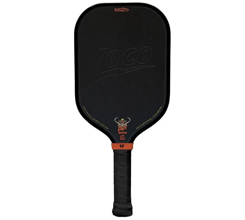 Vợt Pickleball Bread'N'Butter Loco Elongated 'Black' Vợt Pickleball Bread'N'Butter Loco Elongated 'Black'