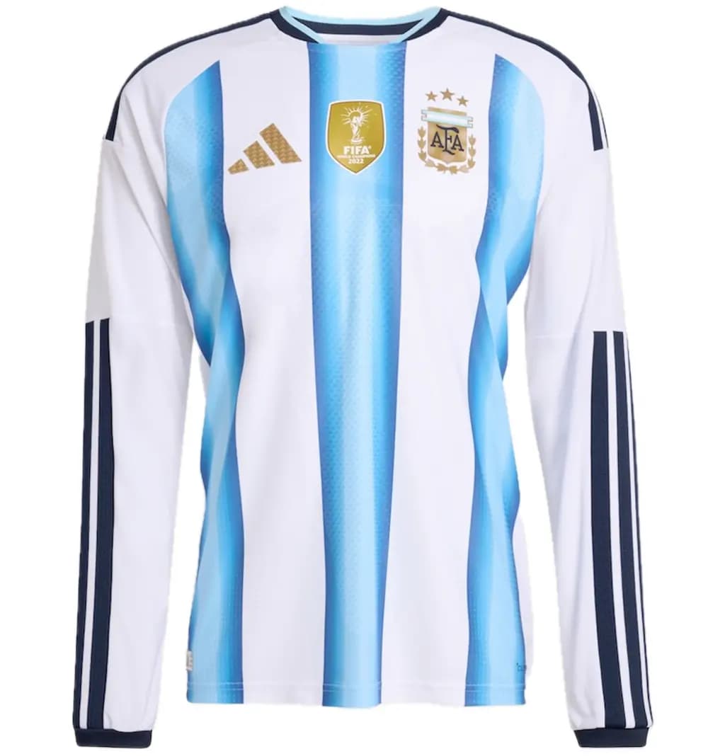 Áo Adidas Argentina 26 Home Long Sleeve Jersey KA8068 Áo Adidas Argentina 26 Home Long Sleeve Jersey KA8068