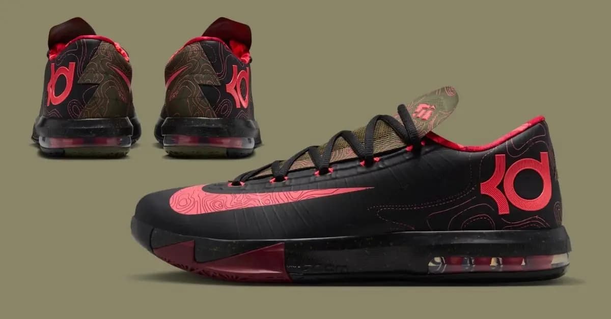 Giày bóng rổ Nike KD 6 Meteorology trở lại sau hơn 10 năm Giày bóng rổ Nike KD 6 Meteorology trở lại sau hơn 10 năm