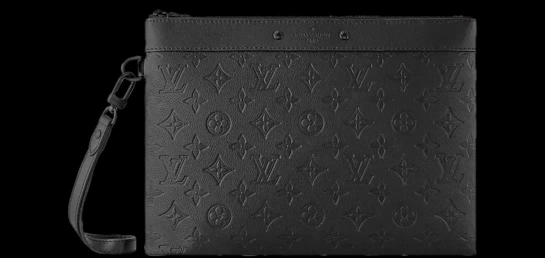 Túi Louis Vuitton Pochette Monogram Shadow 'Black' M81570 Túi Louis Vuitton Pochette Monogram Shadow 'Black' M81570