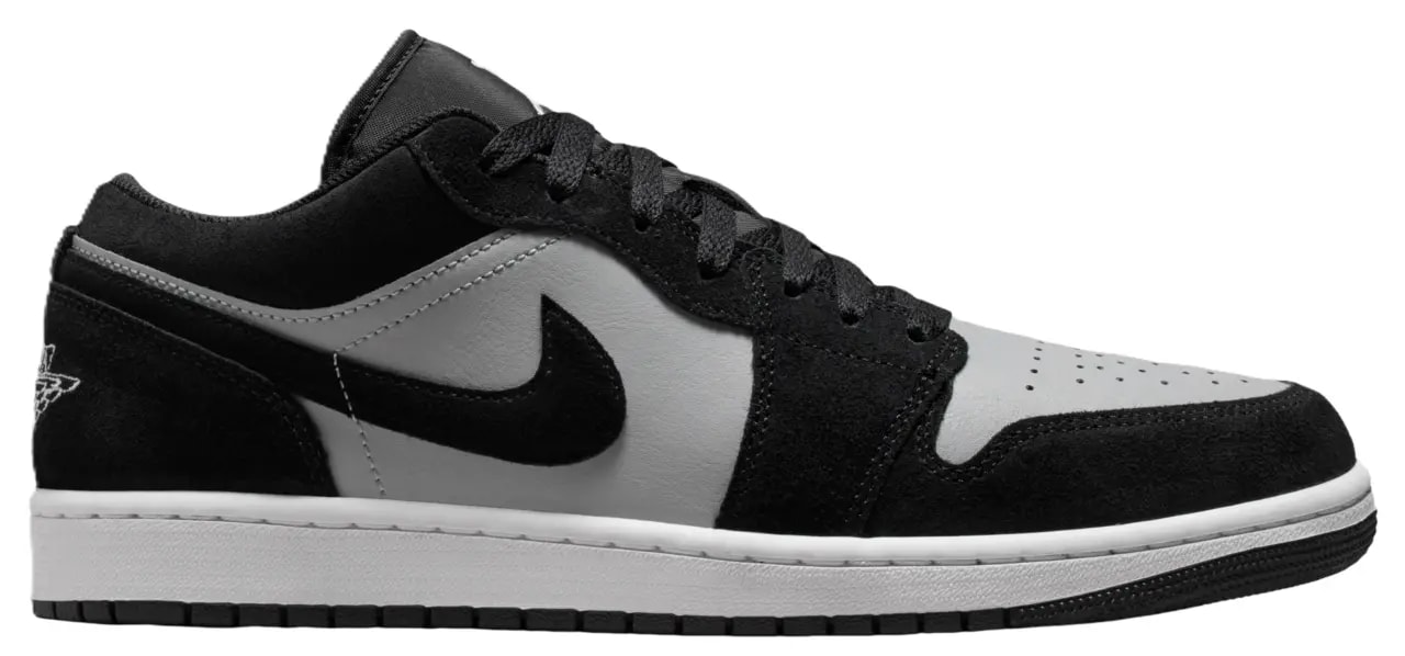 Giày Nike Air Jordan 1 Low 'Black White Grey' 553558-048 — kich-thuoc: 40.5 Giày Nike Air Jordan 1 Low 'Black White Grey' 553558-048 — kich-thuoc: 40.5