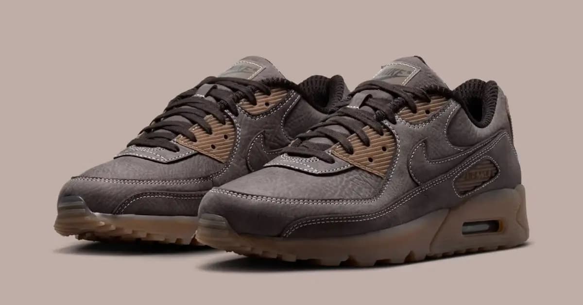 Nike Air Max 90 xuất hiện với phối màu Shadow Brown cao cấp Nike Air Max 90 xuất hiện với phối màu Shadow Brown cao cấp