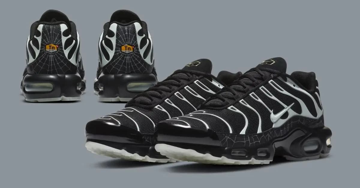 Nike Air Max Plus "Spider Web" trở lại dịp Halloween 2026 Nike Air Max Plus "Spider Web" trở lại dịp Halloween 2026