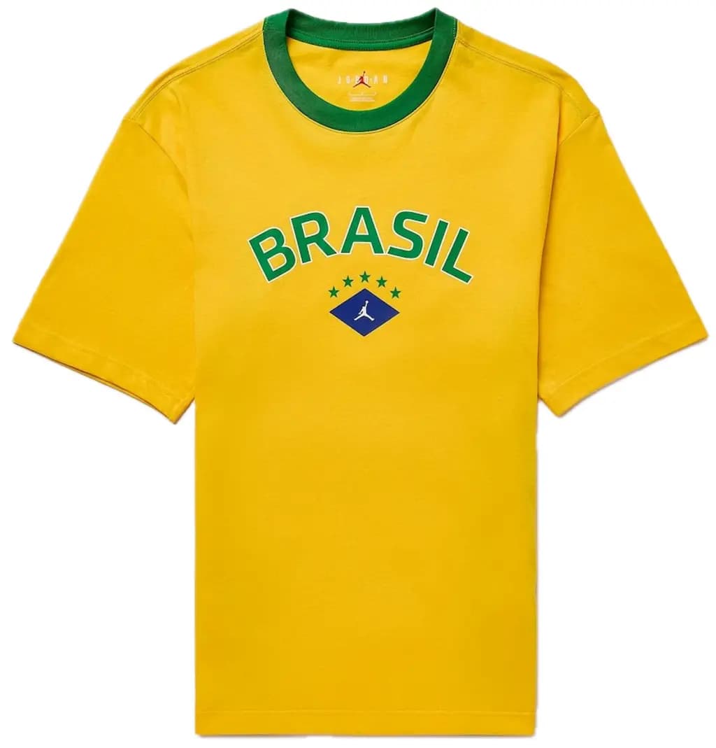 Áo Nike Brazil CBF Air Jordan 85 Graphic 2026/27 II5387-741 Áo Nike Brazil CBF Air Jordan 85 Graphic 2026/27 II5387-741