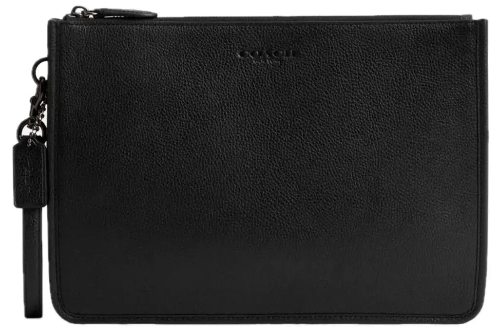 Túi Coach Charter Pouch 'Black' CR787-BLK Túi Coach Charter Pouch 'Black' CR787-BLK