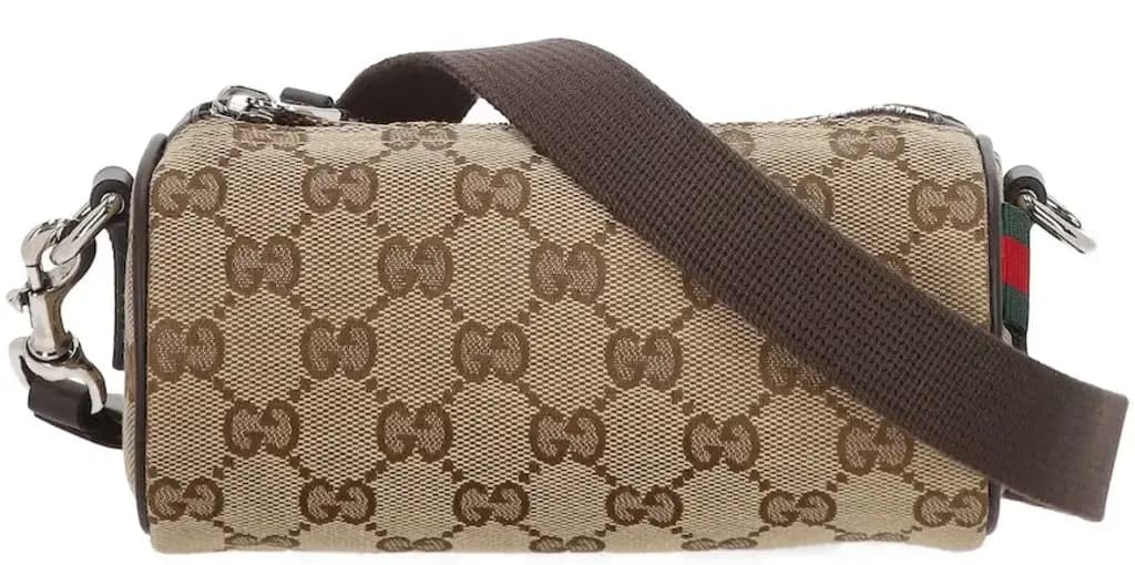 Túi Gucci Mini GG Fabric Cylindrical 'Beige' 834269-FAEON-9750 Túi Gucci Mini GG Fabric Cylindrical 'Beige' 834269-FAEON-9750