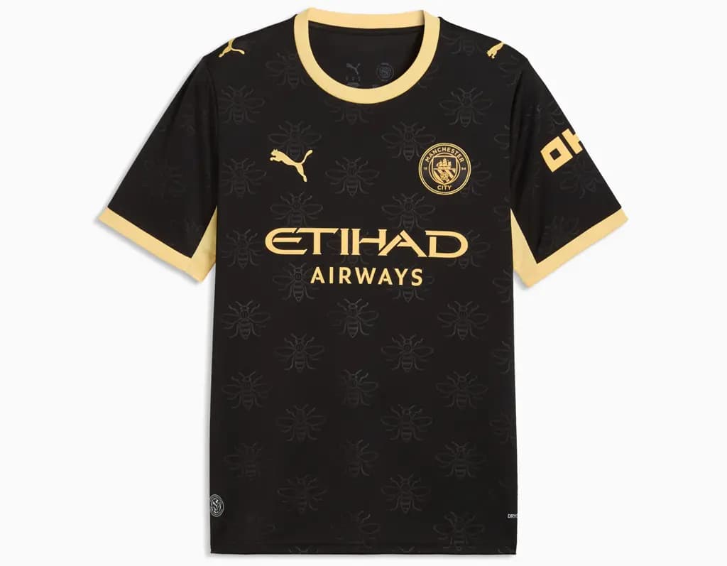 Áo Puma Manchester City 26/27 Away Jersey 'Black' 784339-03 Áo Puma Manchester City 26/27 Away Jersey 'Black' 784339-03