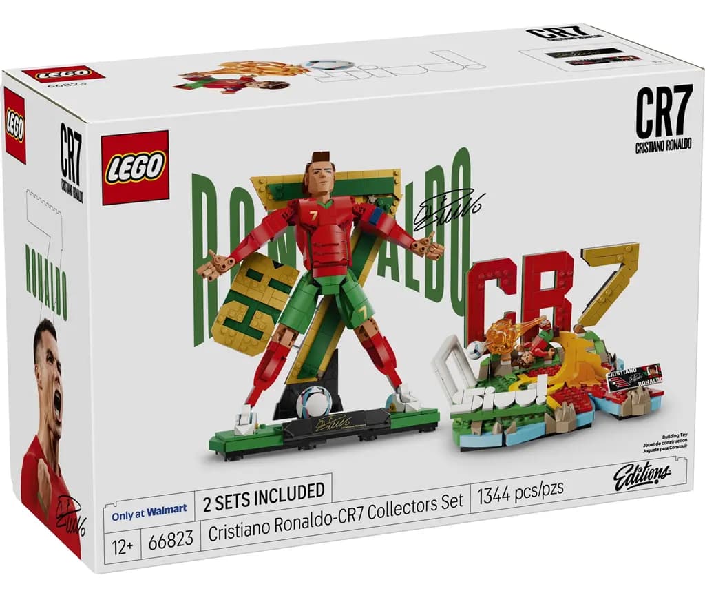 Mô Hình Lego Cristiano Ronaldo Collector's Set Co-Pack 66823 Mô Hình Lego Cristiano Ronaldo Collector's Set Co-Pack 66823