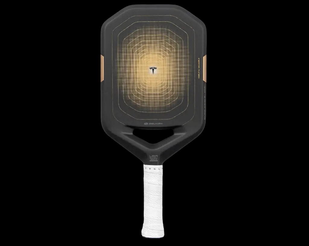 Vợt Pickleball Selkirk Tesla Aurum Limited Edition 'Black' Vợt Pickleball Selkirk Tesla Aurum Limited Edition 'Black'