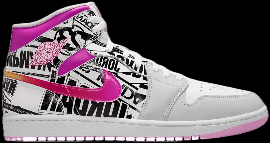 Giày Nike Air Jordan 1 Mid ‘What The Logo’ IX3522-101 — kich-thuoc: 40.5 Giày Nike Air Jordan 1 Mid ‘What The Logo’ IX3522-101 — kich-thuoc: 40.5