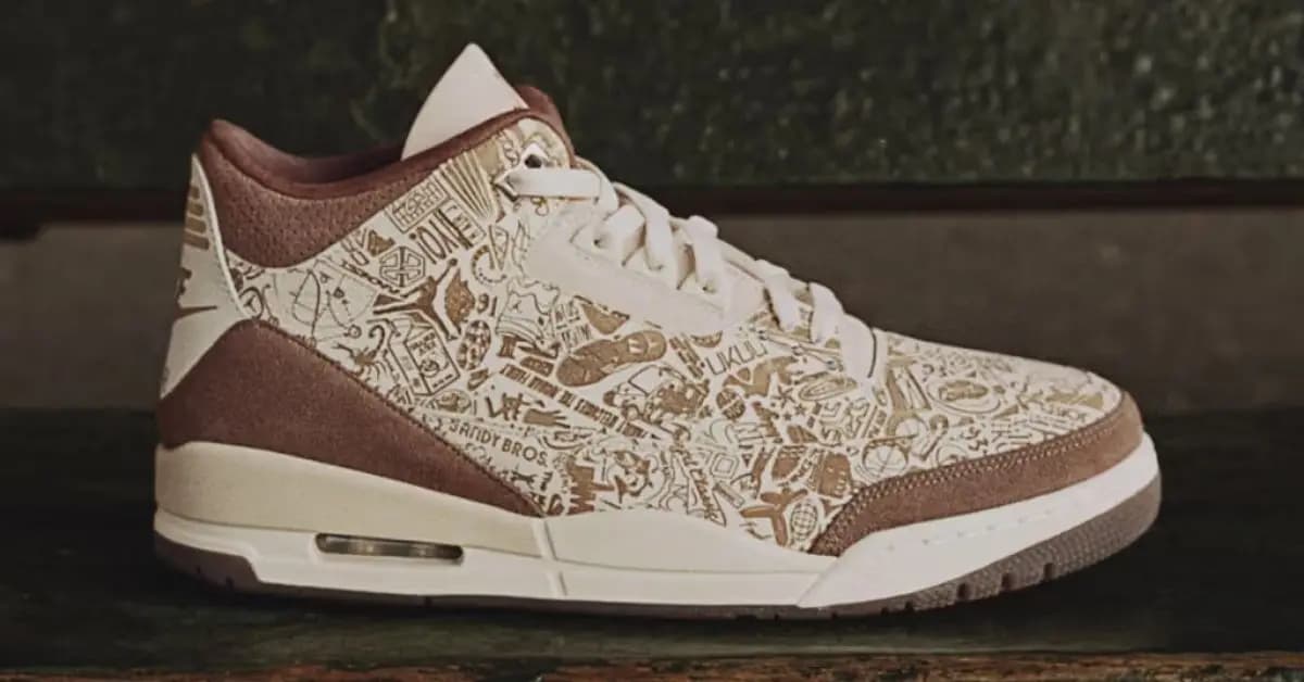 Jordan 3 “Laser” tái hiện hành trình của Michael Jordan Jordan 3 “Laser” tái hiện hành trình của Michael Jordan