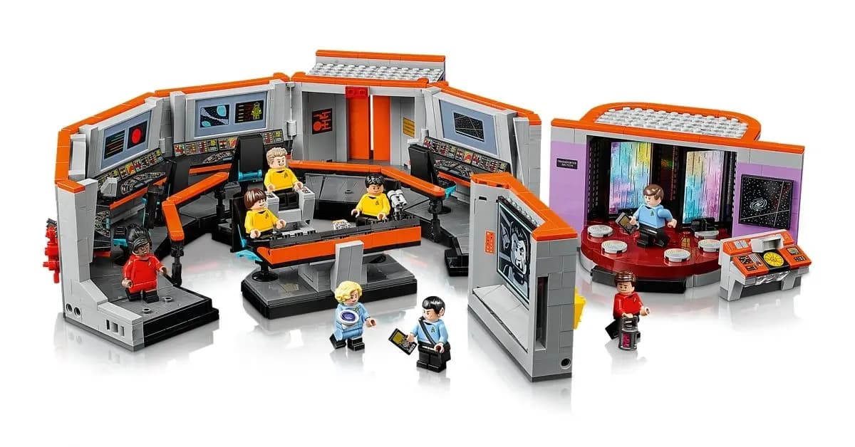 Lego sưu tập Star Trek tái hiện cầu tàu U.S.S. Enterprise Lego sưu tập Star Trek tái hiện cầu tàu U.S.S. Enterprise