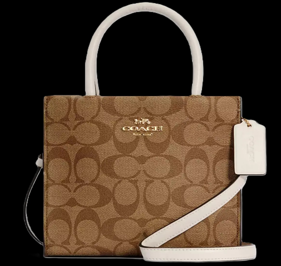 Túi Coach Mini Cally Signature Canvas 'Brown' 5693-IMDJ8 Túi Coach Mini Cally Signature Canvas 'Brown' 5693-IMDJ8