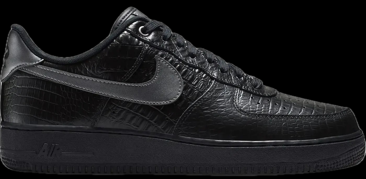 Giày Nike Air Force 1 Low 'Triple Black Croc' IV6306-010 — kich-thuoc: 40.5 Giày Nike Air Force 1 Low 'Triple Black Croc' IV6306-010 — kich-thuoc: 40.5