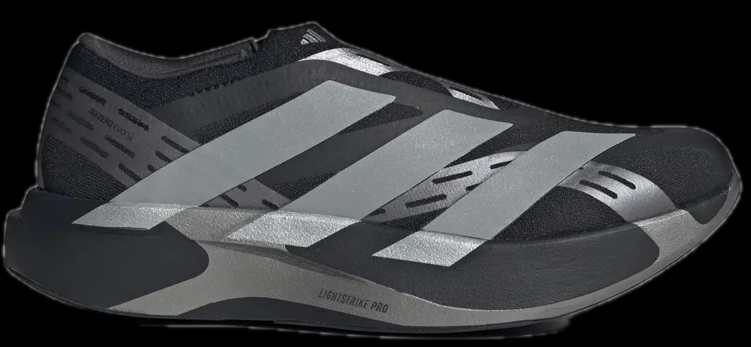 Giày Adidas Adizero Evo SL 'Black Silver Metallic' KI2648 Giày Adidas Adizero Evo SL 'Black Silver Metallic' KI2648