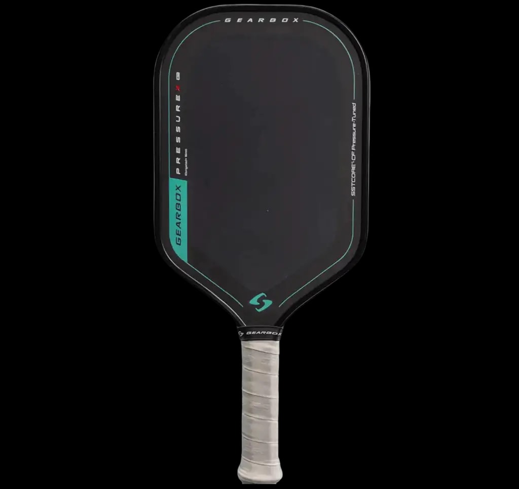 Vợt Pickleball Gearbox Pressure X Elongated 8M 'Blue' Vợt Pickleball Gearbox Pressure X Elongated 8M 'Blue'