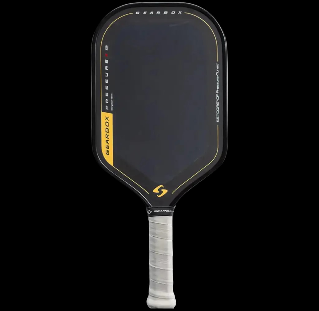 Vợt Pickleball Gearbox Pressure X Elongated 8M 'Yellow' Vợt Pickleball Gearbox Pressure X Elongated 8M 'Yellow'