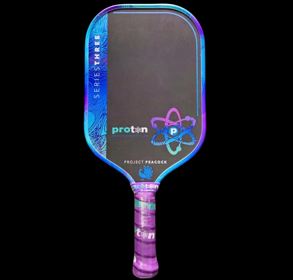 Vợt Pickleball Proton Series 3 Project Peacock 'Aurora' Vợt Pickleball Proton Series 3 Project Peacock 'Aurora'