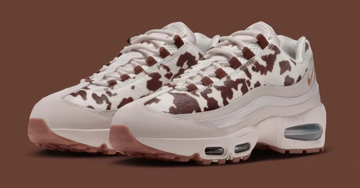 Air Max 95 Big Bubble “Cow Print” nổi bật với họa tiết da bò Air Max 95 Big Bubble “Cow Print” nổi bật với họa tiết da bò