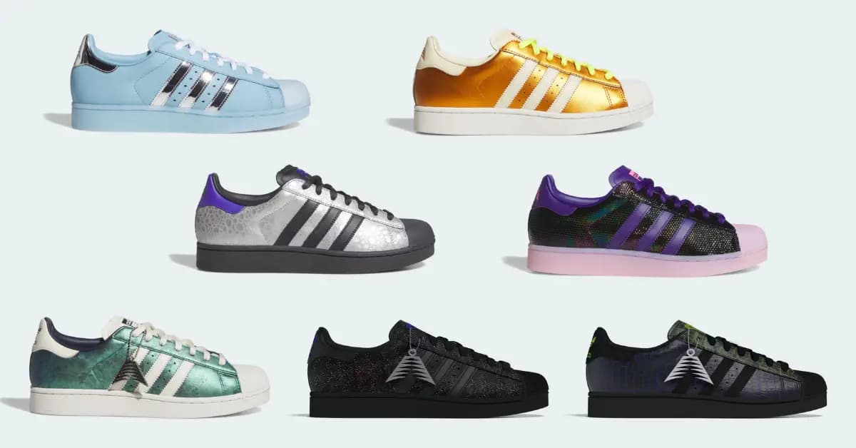 Anthony Edwards biến adidas Superstar với 7 thiết kế mới Anthony Edwards biến adidas Superstar với 7 thiết kế mới