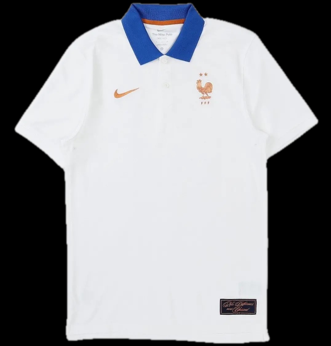 Áo Nike FFF France The Nike Polo 'White' IQ6429-100 — kich-thuoc: L Áo Nike FFF France The Nike Polo 'White' IQ6429-100 — kich-thuoc: L