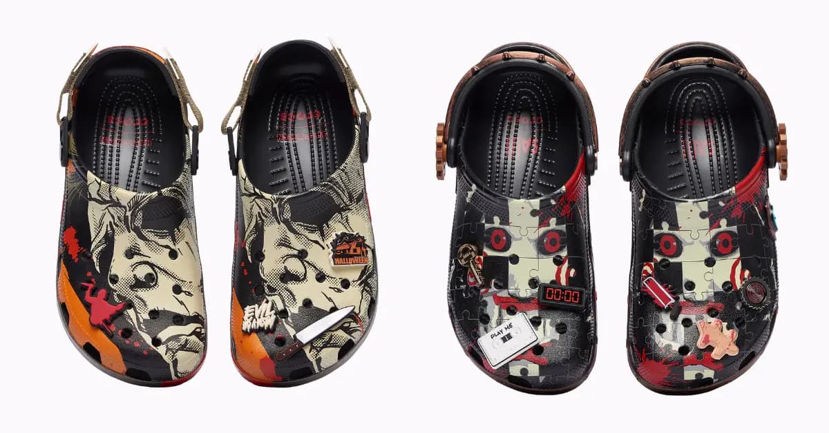 Crocs đưa Jigsaw và Michael Myers lên Classic Clog Crocs đưa Jigsaw và Michael Myers lên Classic Clog