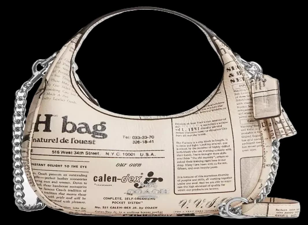 Túi Coach Carmen Crossbody 'Newspaper Print' CDB86-SVCAH Túi Coach Carmen Crossbody 'Newspaper Print' CDB86-SVCAH