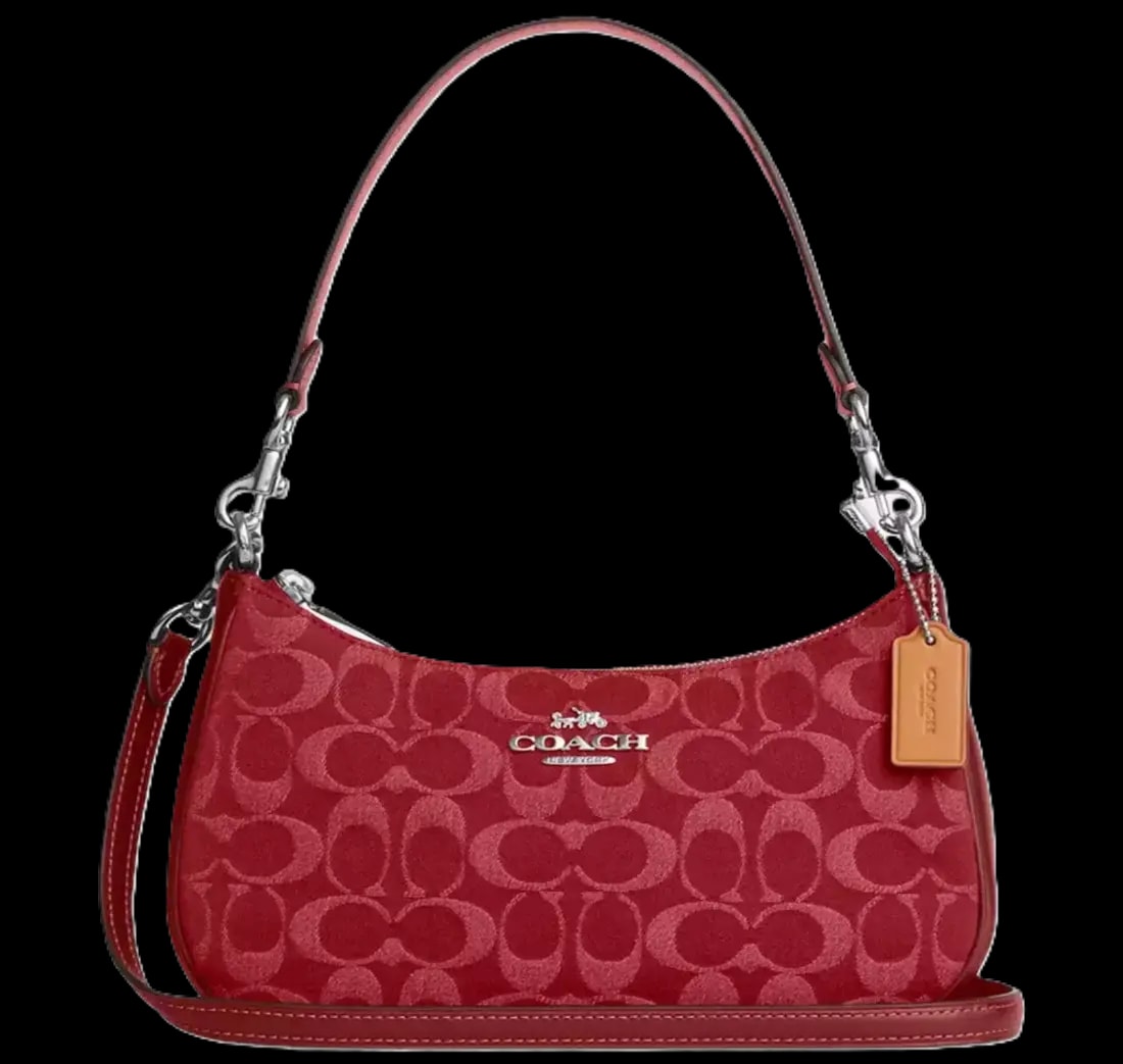 Túi Coach Teri Shoulder Bag ‘True Red’ CDE43-SVDN8 Túi Coach Teri Shoulder Bag ‘True Red’ CDE43-SVDN8